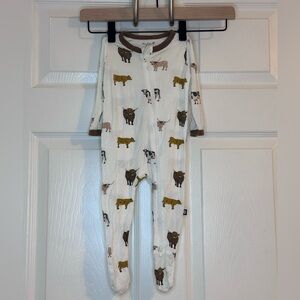 Kyte Baby Cow Pajamas